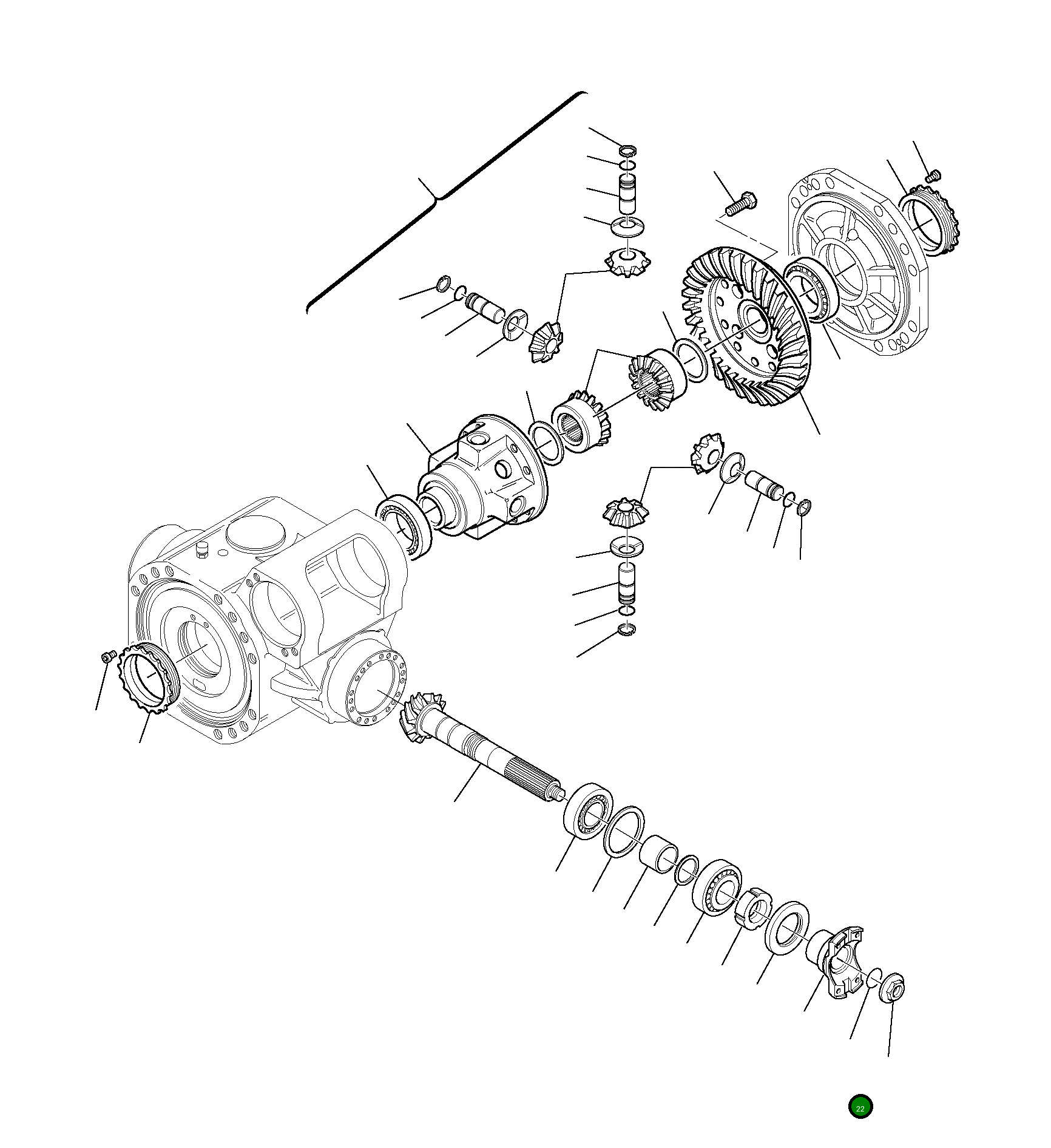 Кольцо уплотнительное (O-Ring) HU1053158 Komatsu