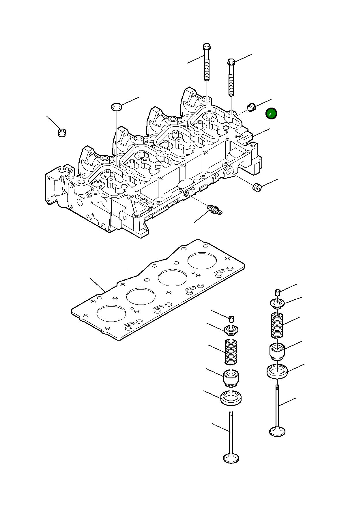 Болт EA4892859 Komatsu