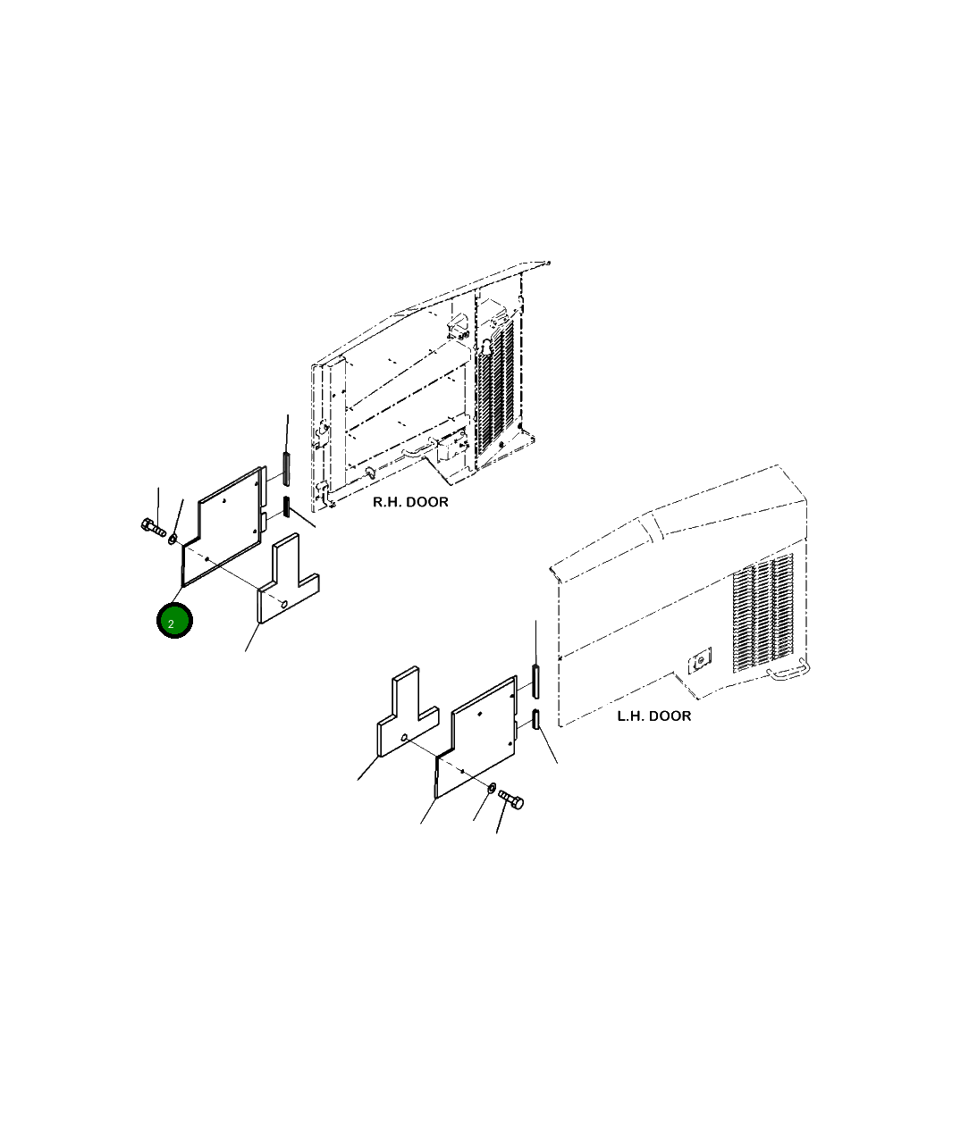 Крышка 423-54-52350 Komatsu