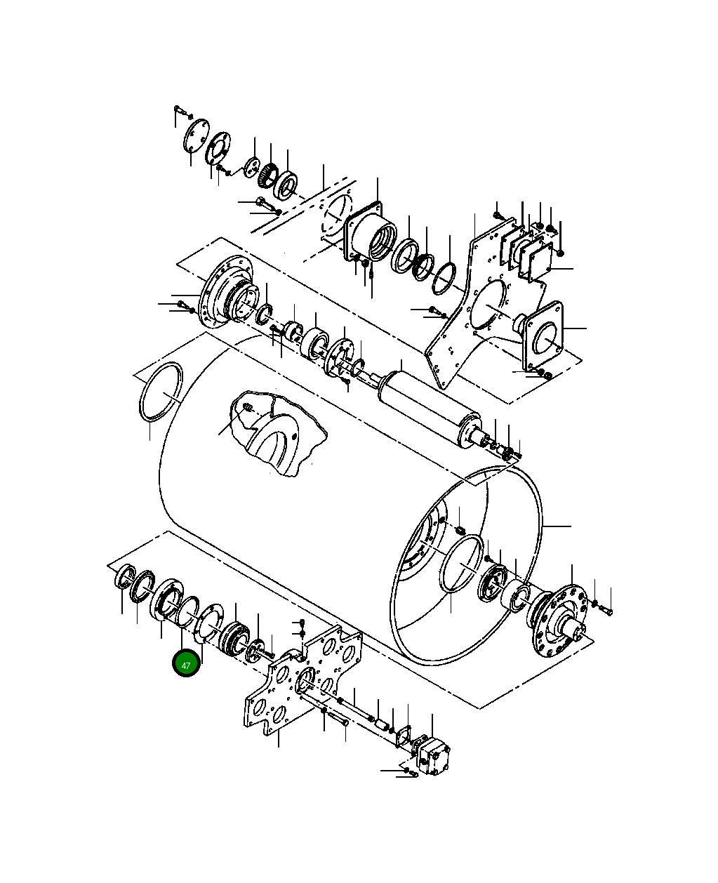 Кольцо уплотнительное (O-Ring) 23 757 R1 Komatsu