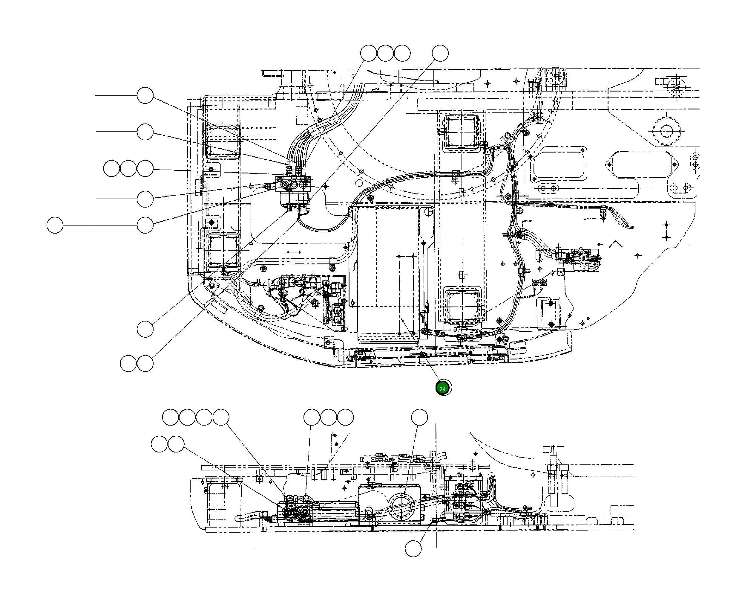 Крышка 22B-914-1561  Komatsu
