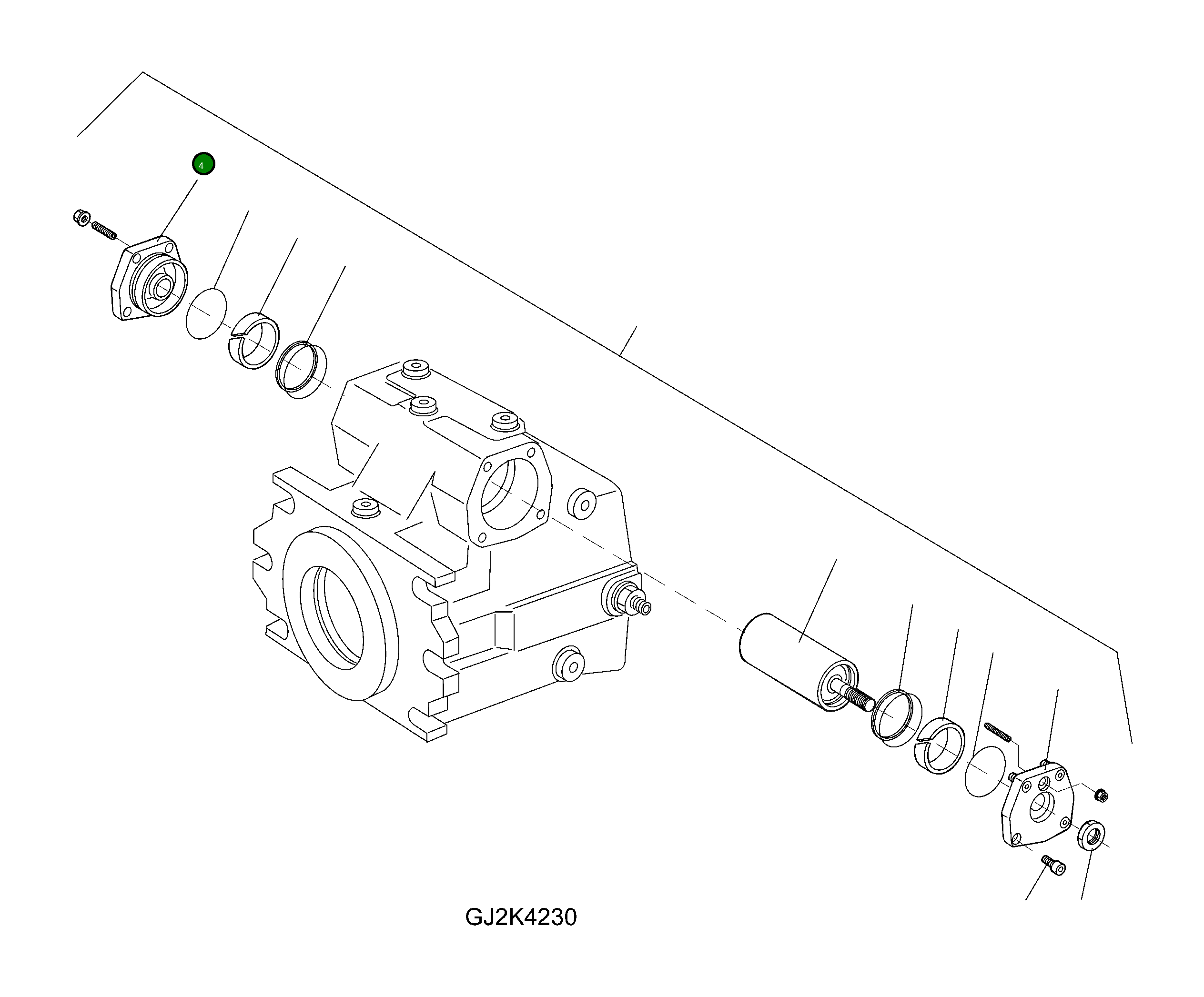 Крышка 42R-17-H0P43 Komatsu
