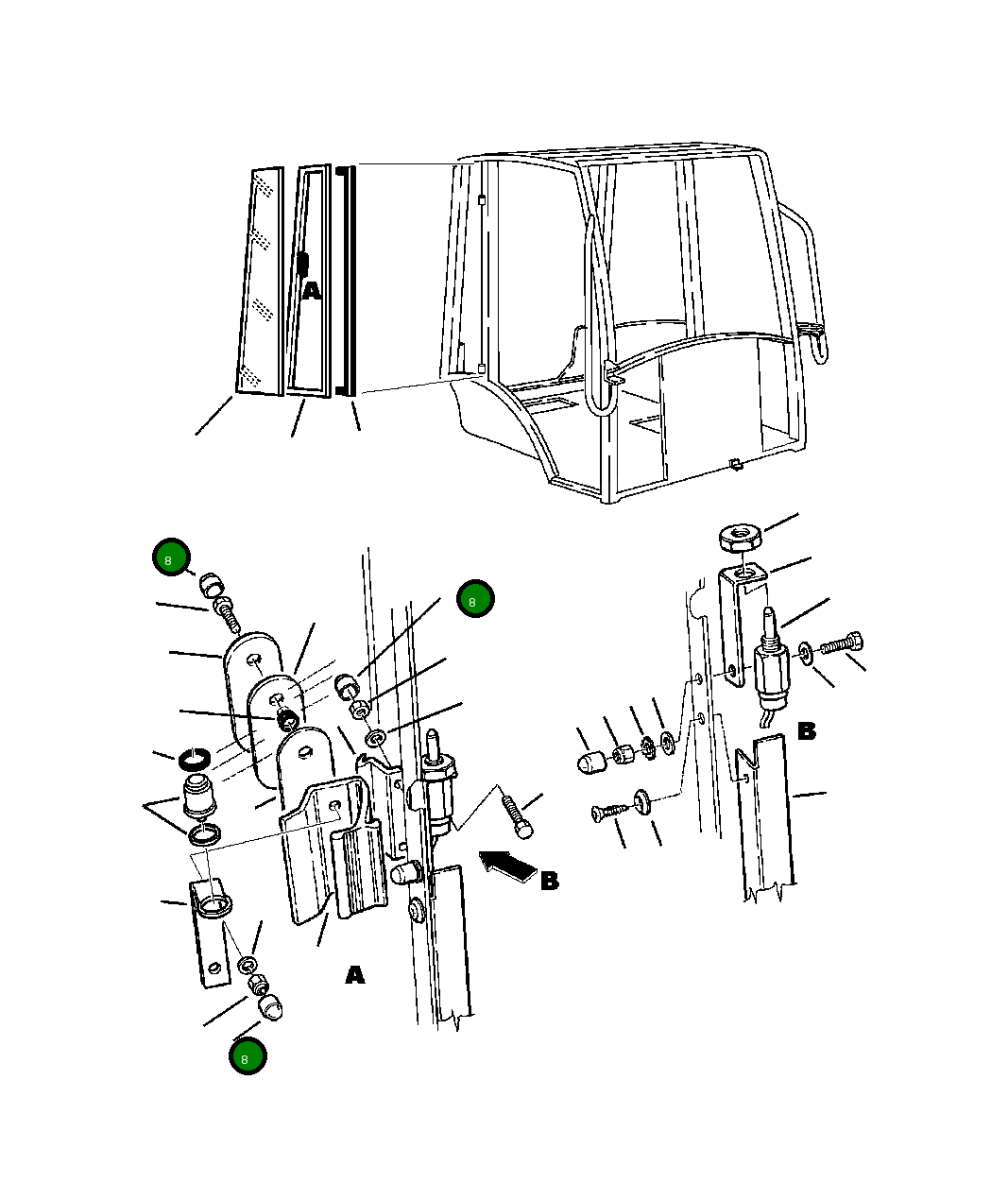 Крышка 801920050 Komatsu