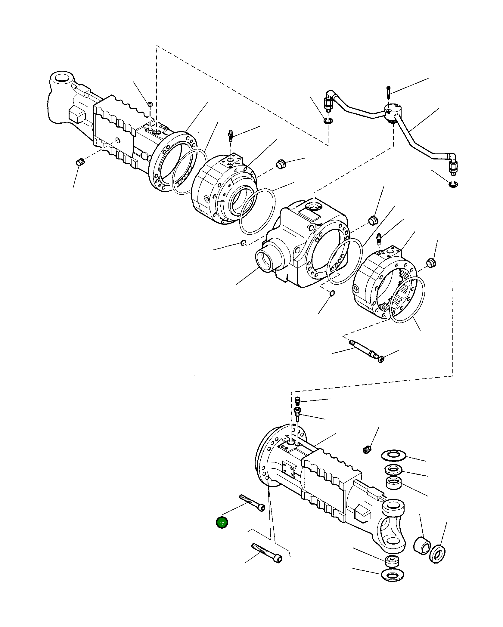 Болт CA0021334  Komatsu