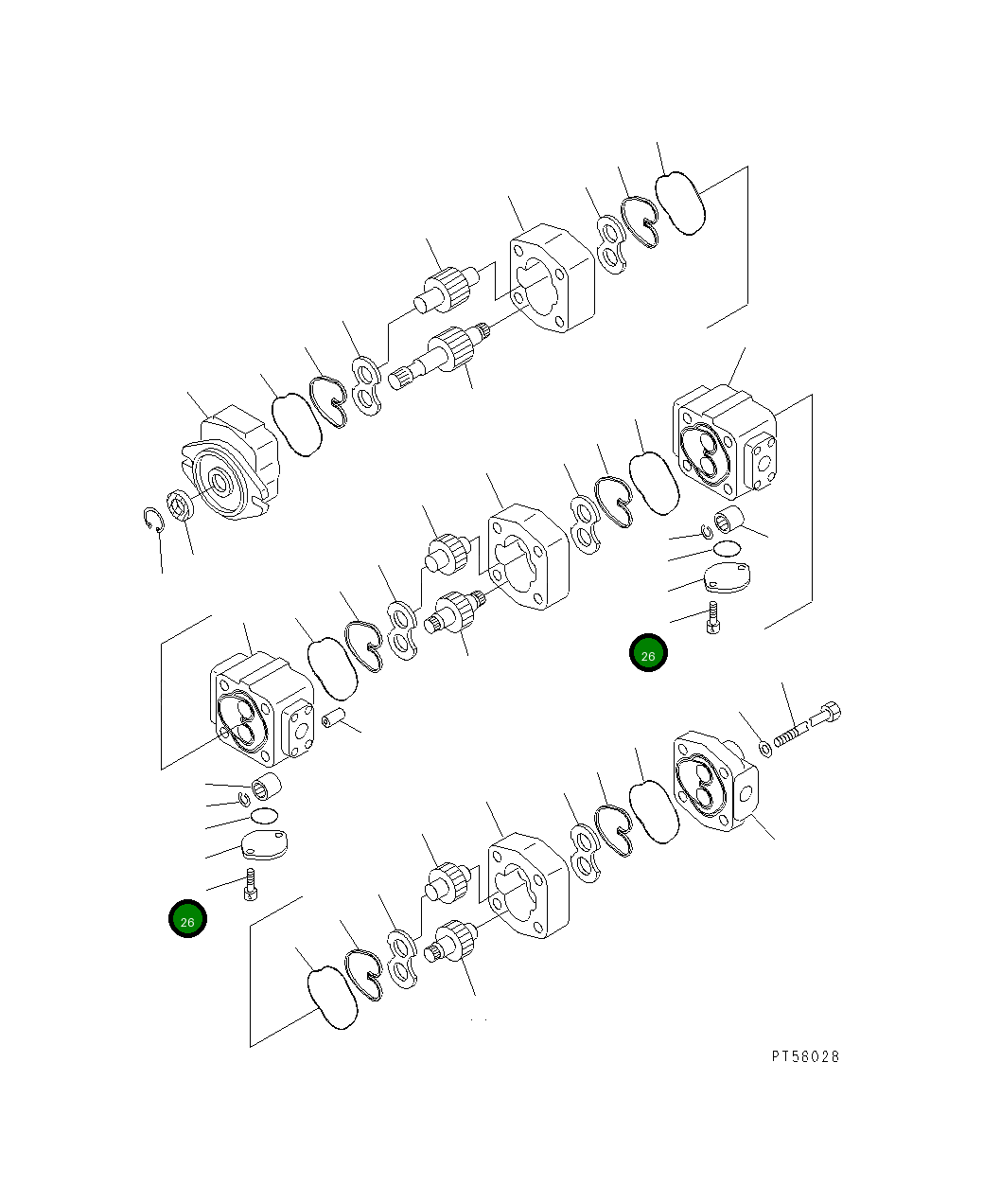 Болт KB92703-08141 Komatsu