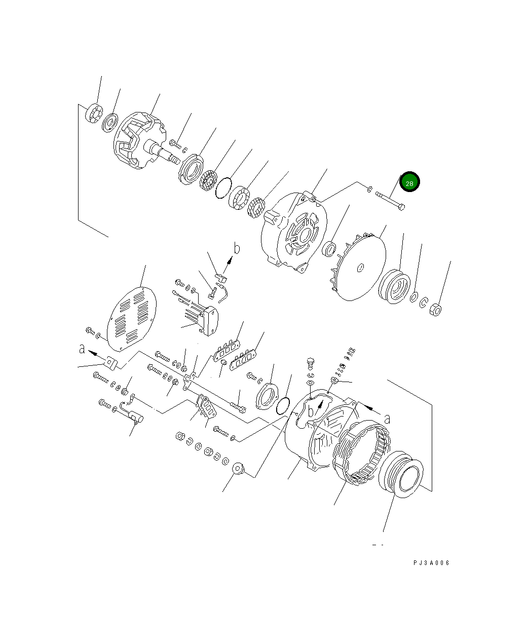 Болт SD5010-04760X0 Komatsu