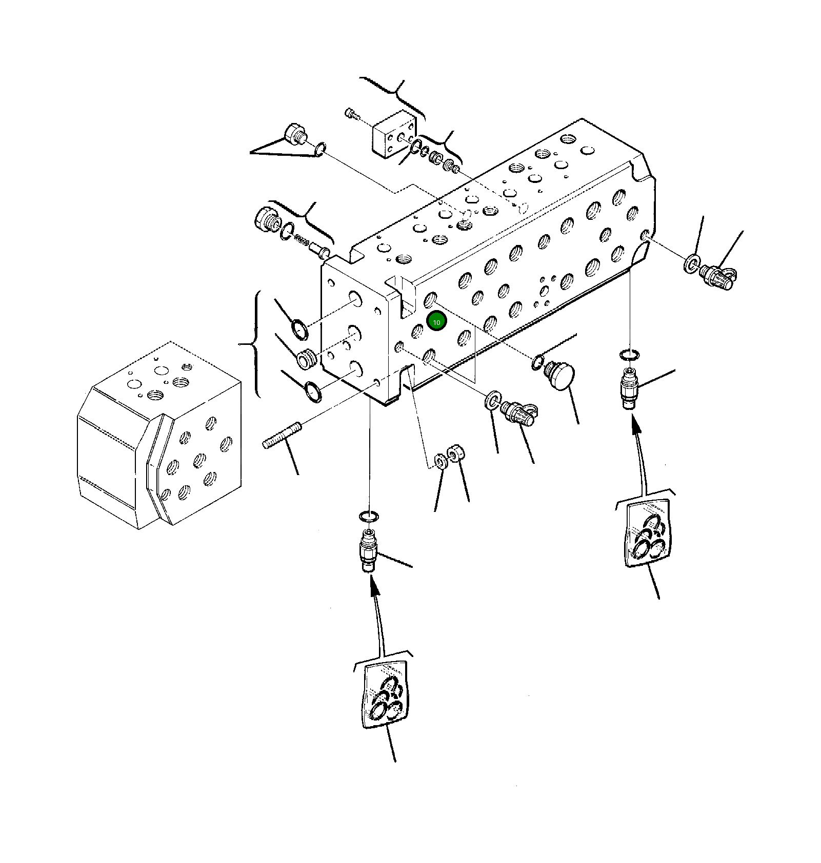 Кольцо уплотнительное (O-Ring) 21D-64-11310 Komatsu