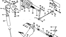Фланец 135-43-25270 Komatsu