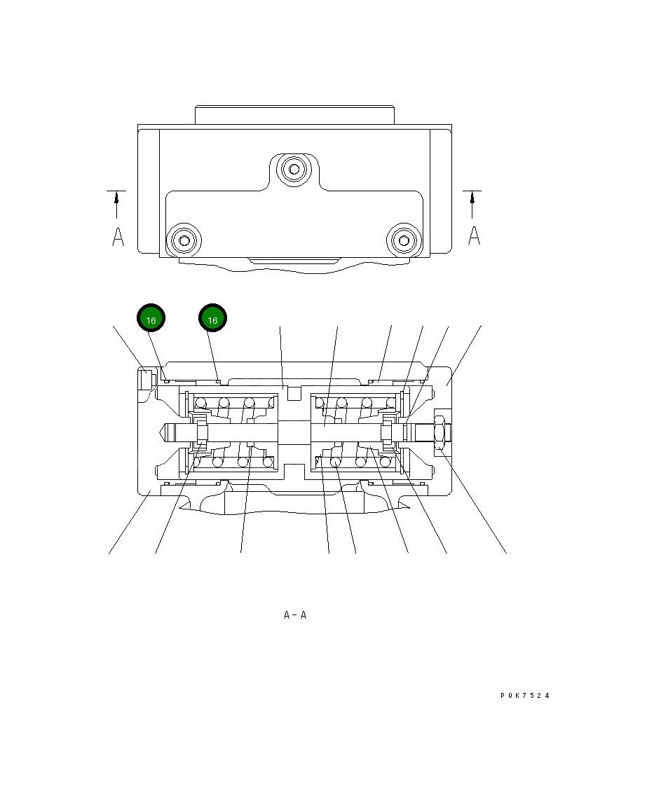Кольцо уплотнительное (O-Ring) UC1300273006 Komatsu