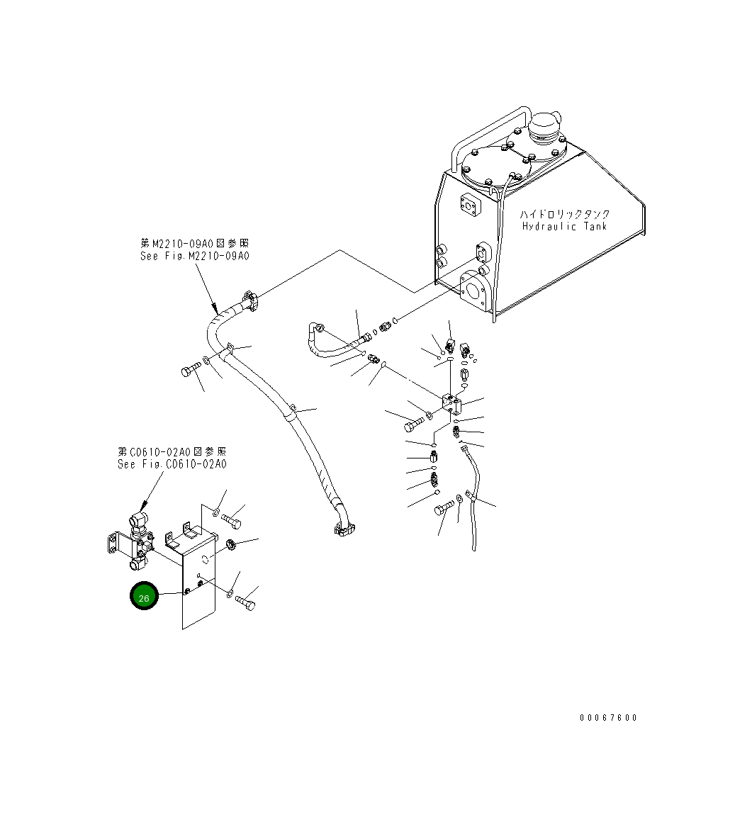 Крышка 154-03-76871 Komatsu