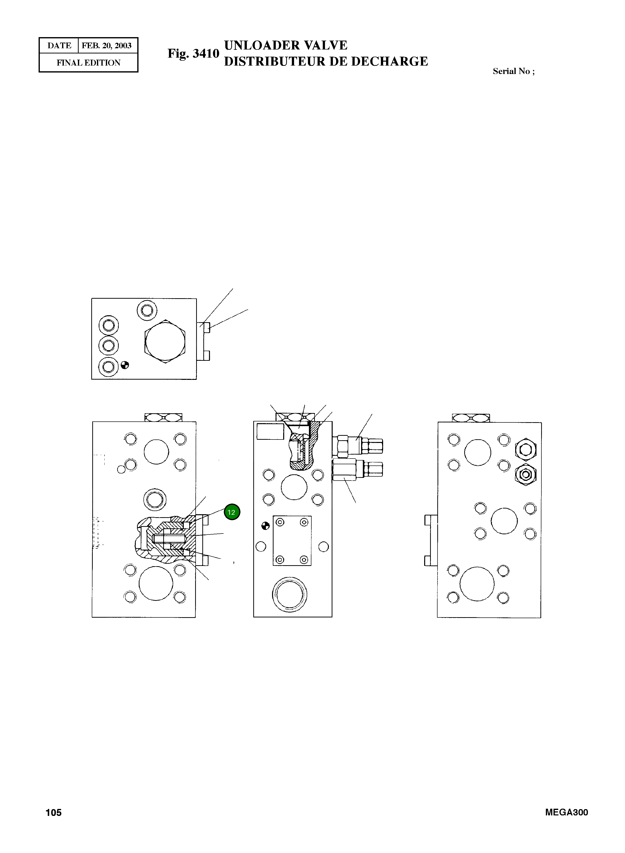 Кольцо уплотнительное (O-Ring) 134129 Komatsu