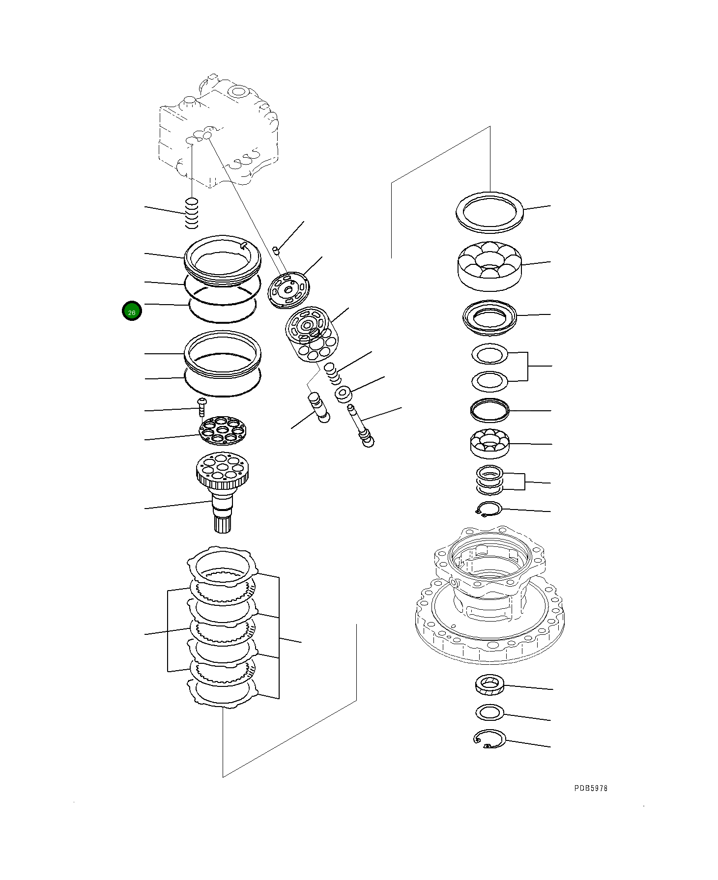 Кольцо уплотнительное (O-Ring) 07000-B2145 Komatsu