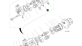 Кольцо уплотнительное (O-Ring) 1300038005 Komatsu
