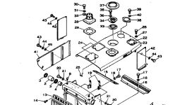 Крышка 124-54-21180 Komatsu