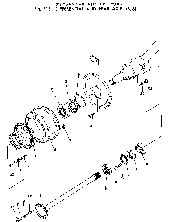 Болт IJ9-91051-2380  Komatsu