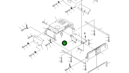 Крышка 209-54-73960 Komatsu