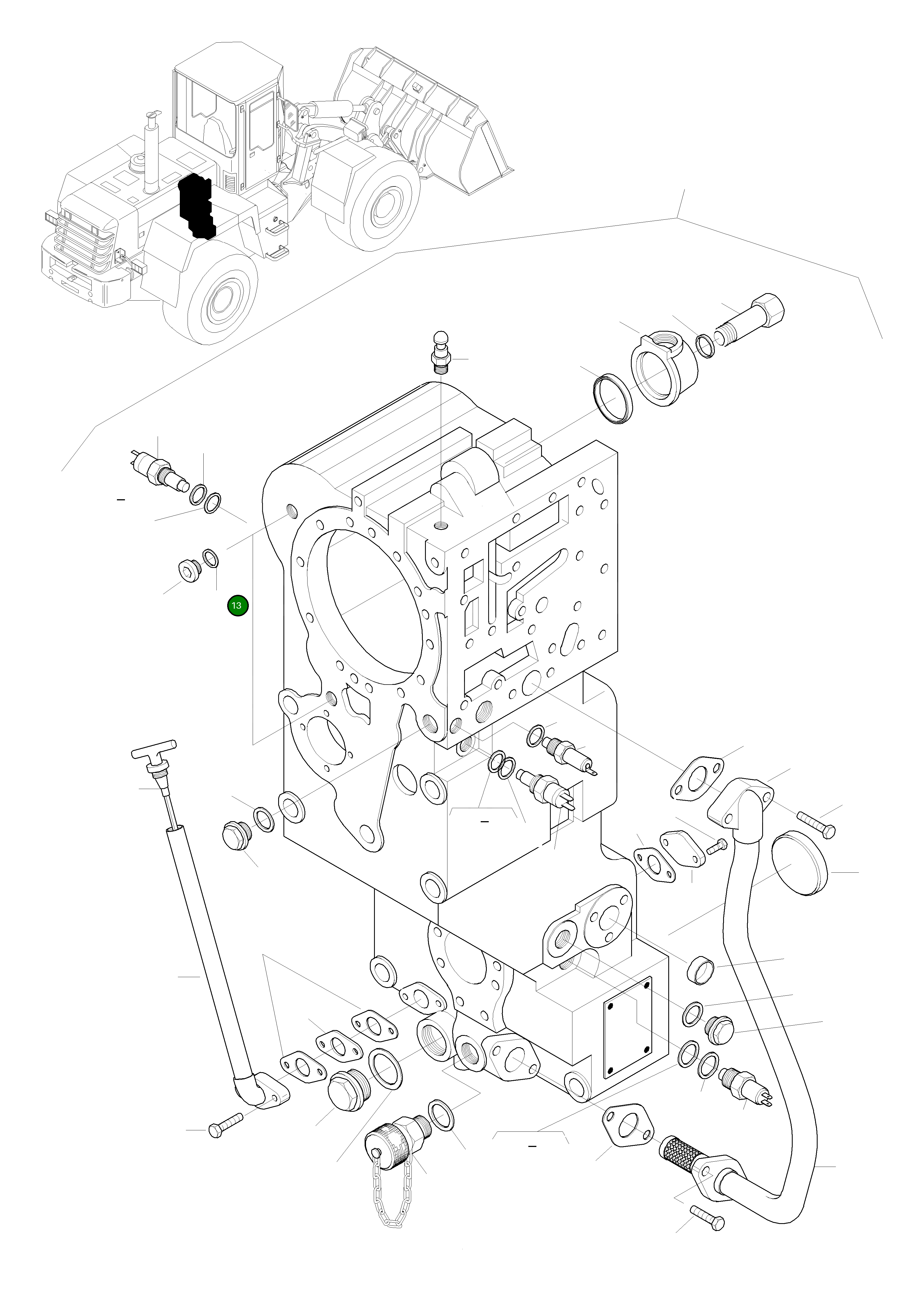 Кольцо уплотнительное (O-Ring) 42Y-15-H0P07 Komatsu