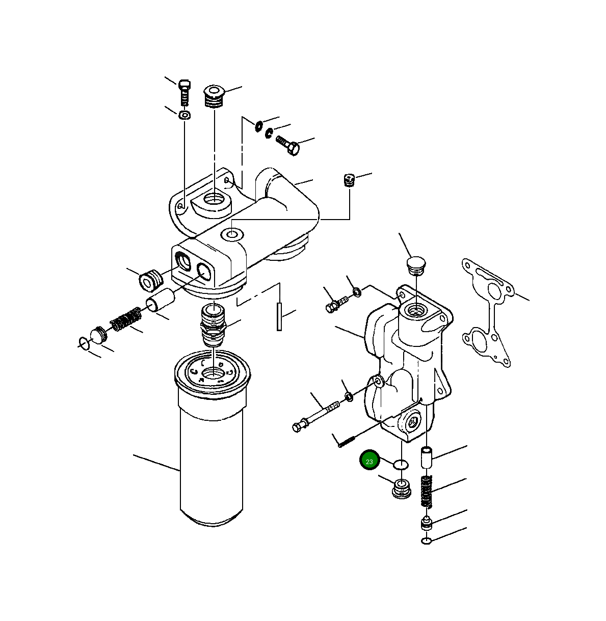Кольцо уплотнительное (O-Ring) 1241 503 H1  Komatsu