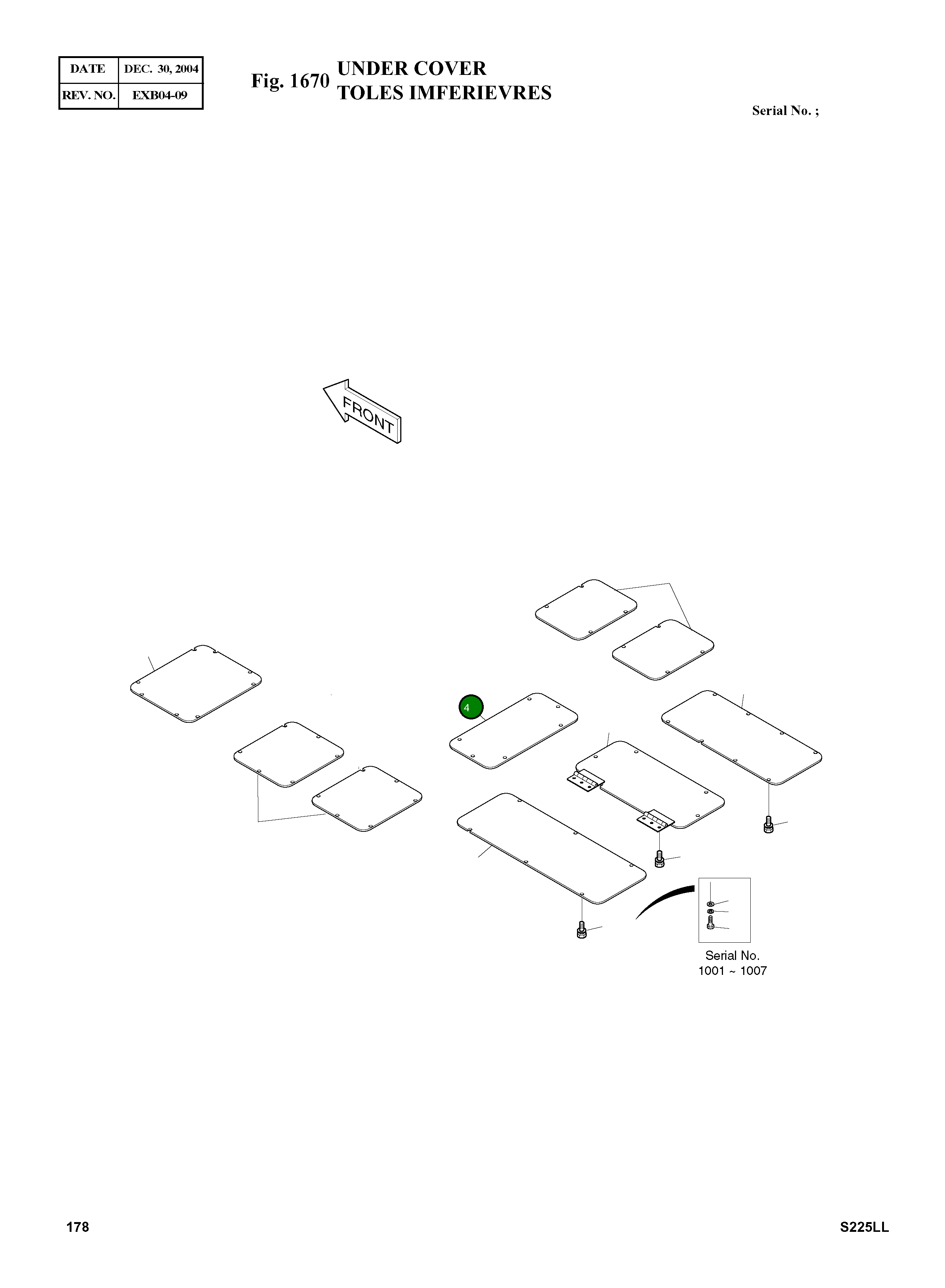 Крышка 2627-1301A  Komatsu