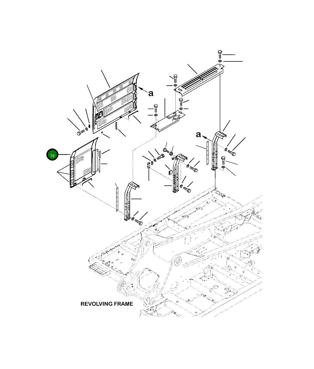 Крышка 207-54-A7420 Komatsu
