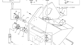 Шланг BW046835 Komatsu