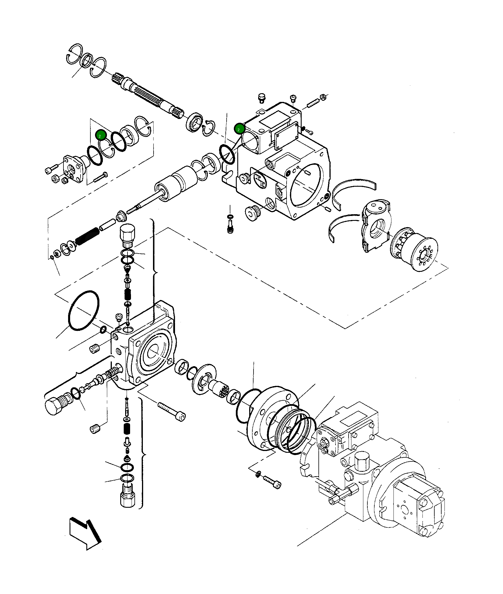 Кольцо уплотнительное (O-Ring) 840225109 Komatsu