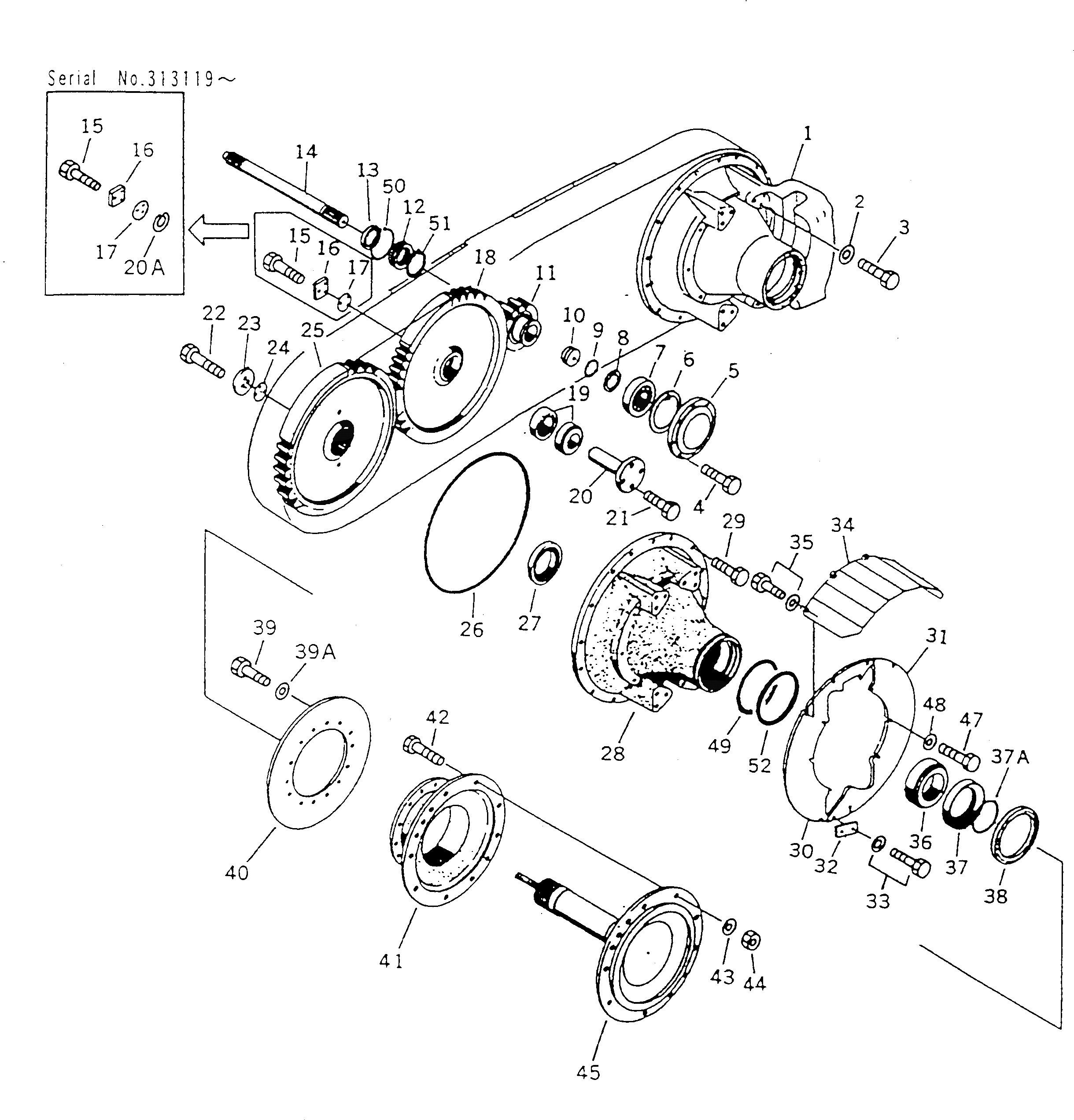 Кольцо уплотнительное (O-Ring) BW059648  Komatsu