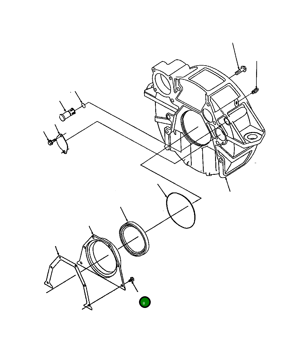 Болт 1241 151 H1  Komatsu