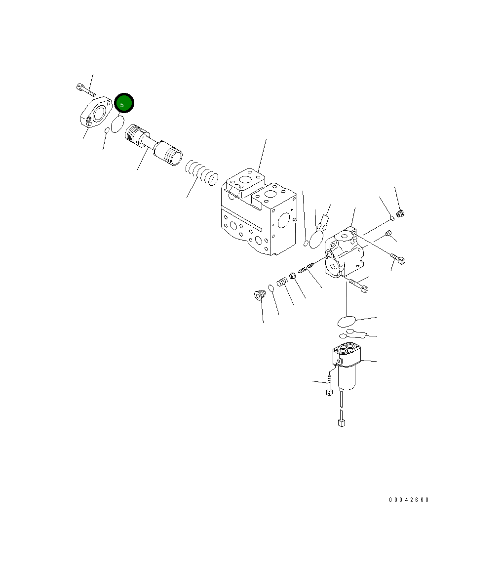 Кольцо уплотнительное (O-Ring) 702-21-81530  Komatsu