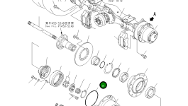 Кольцо уплотнительное (O-Ring) 20D-22-42680 Komatsu