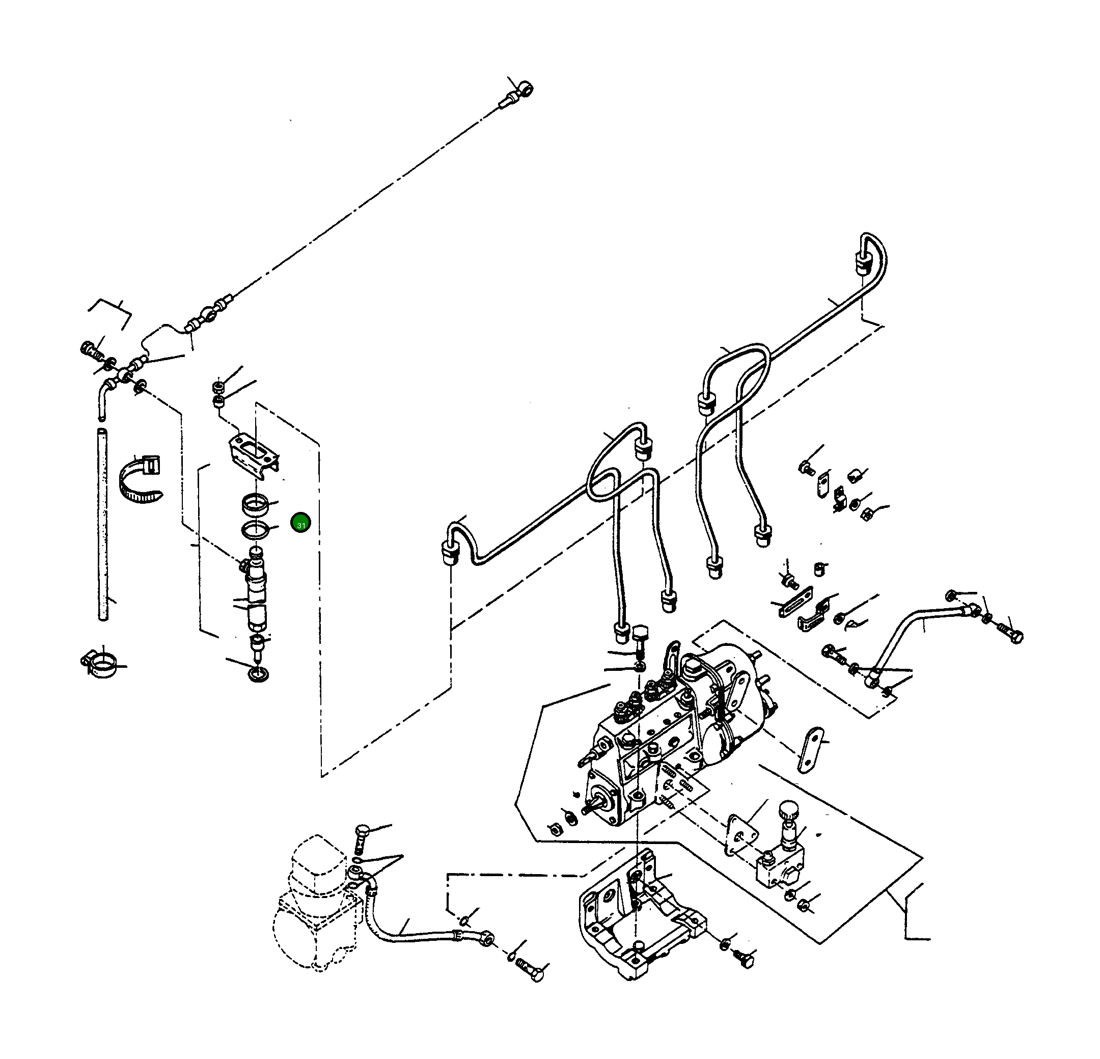 Кольцо 3090240M1 Komatsu