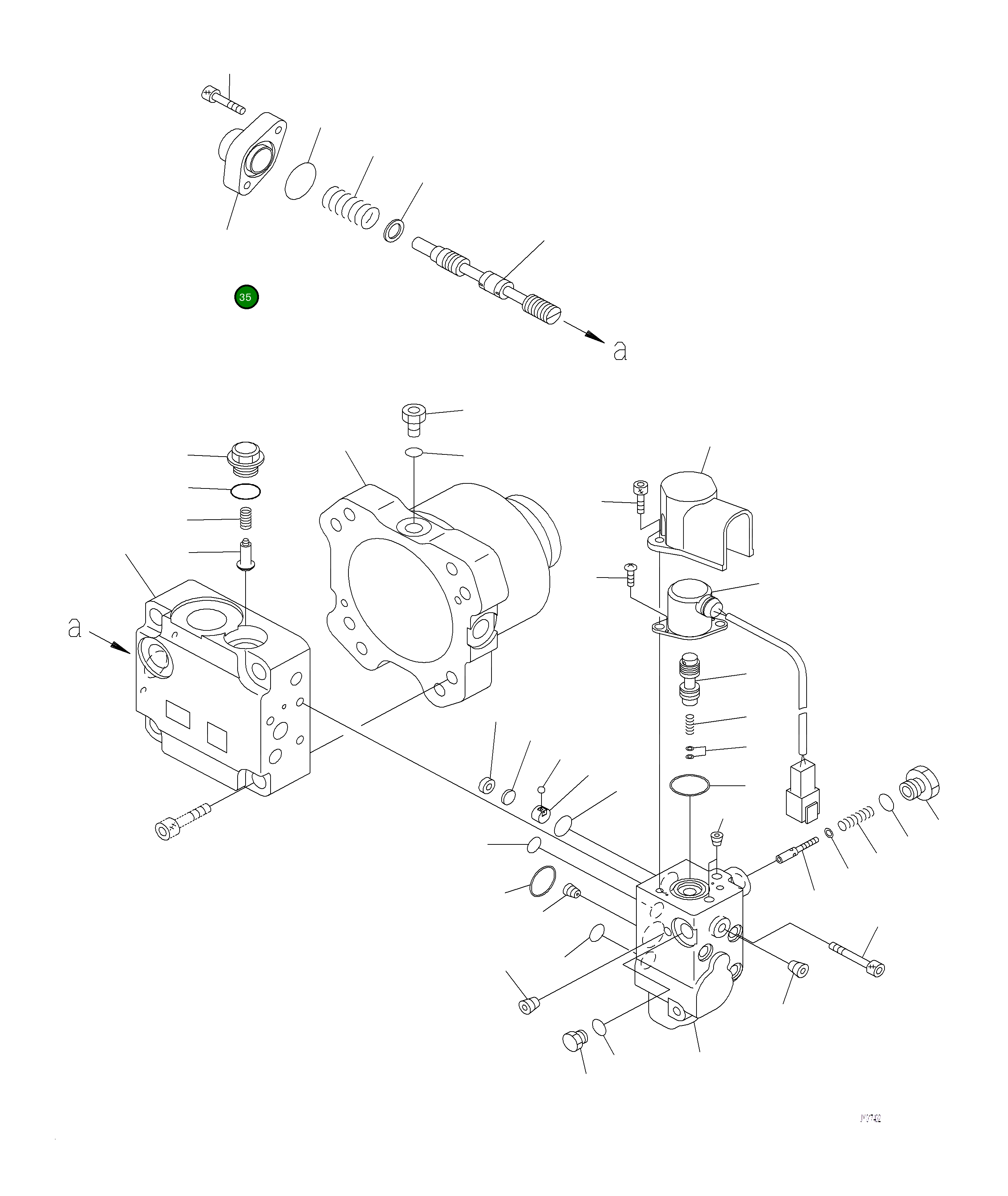 Кольцо уплотнительное (O-Ring) 708-7S-18710 Komatsu