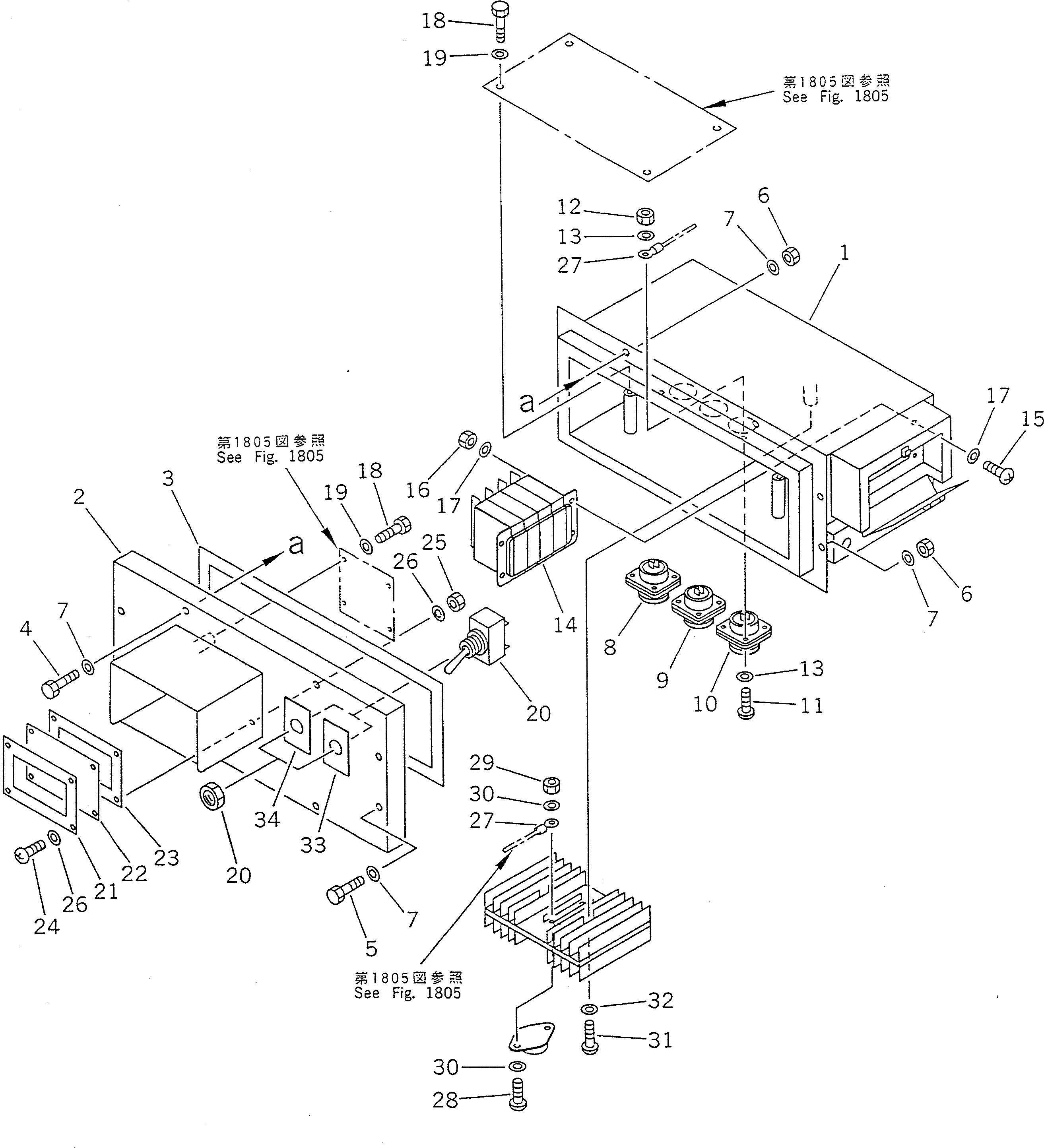 Болт 01016-20408 Komatsu