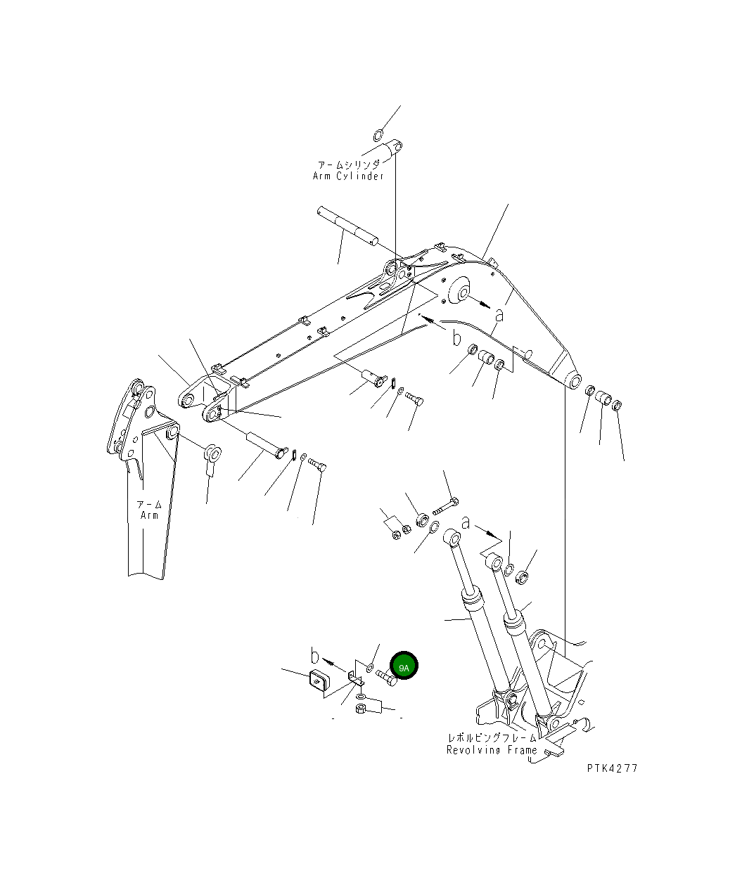 Болт 01010-81225 Komatsu