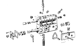 Крышка 3237247M1 Komatsu
