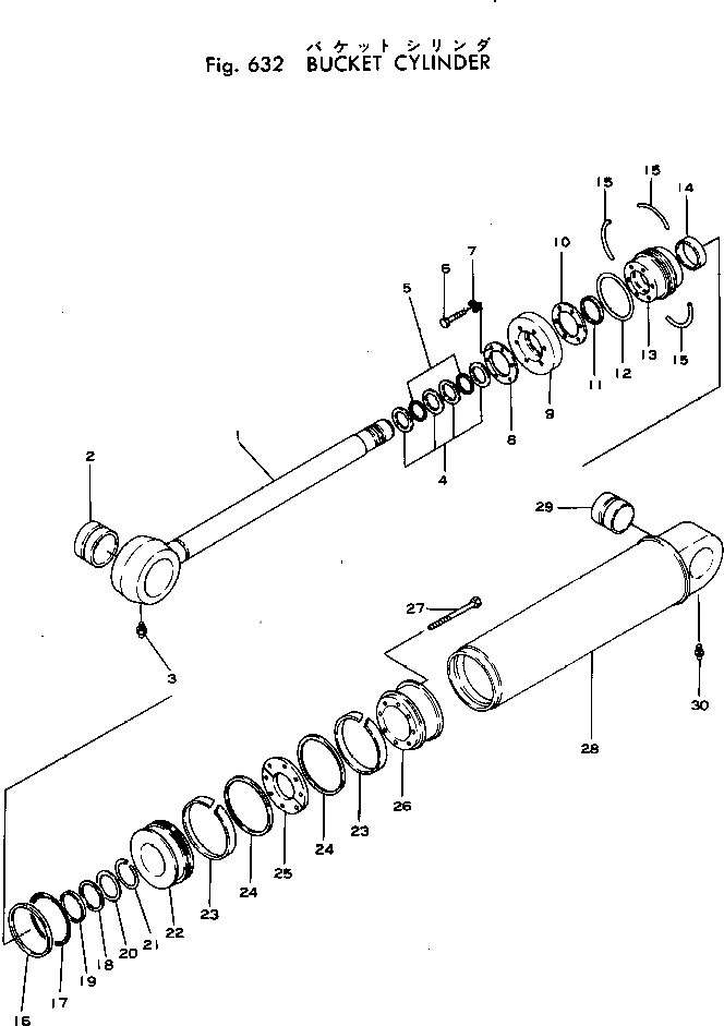 Кольцо 381-897861-1  Komatsu