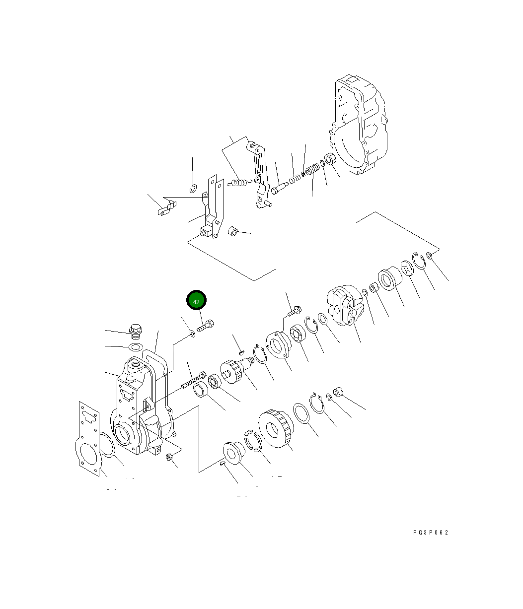 Болт ND949044-4890 Komatsu