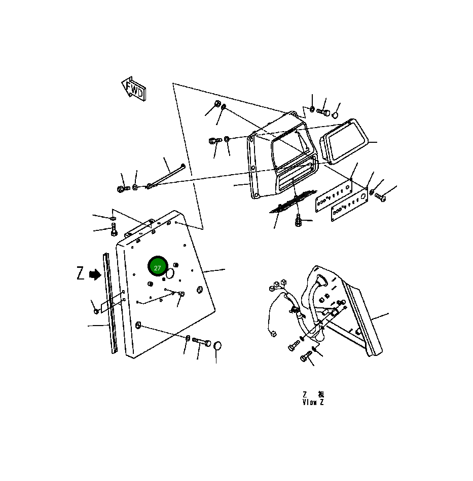 Болт 01010-80618 Komatsu