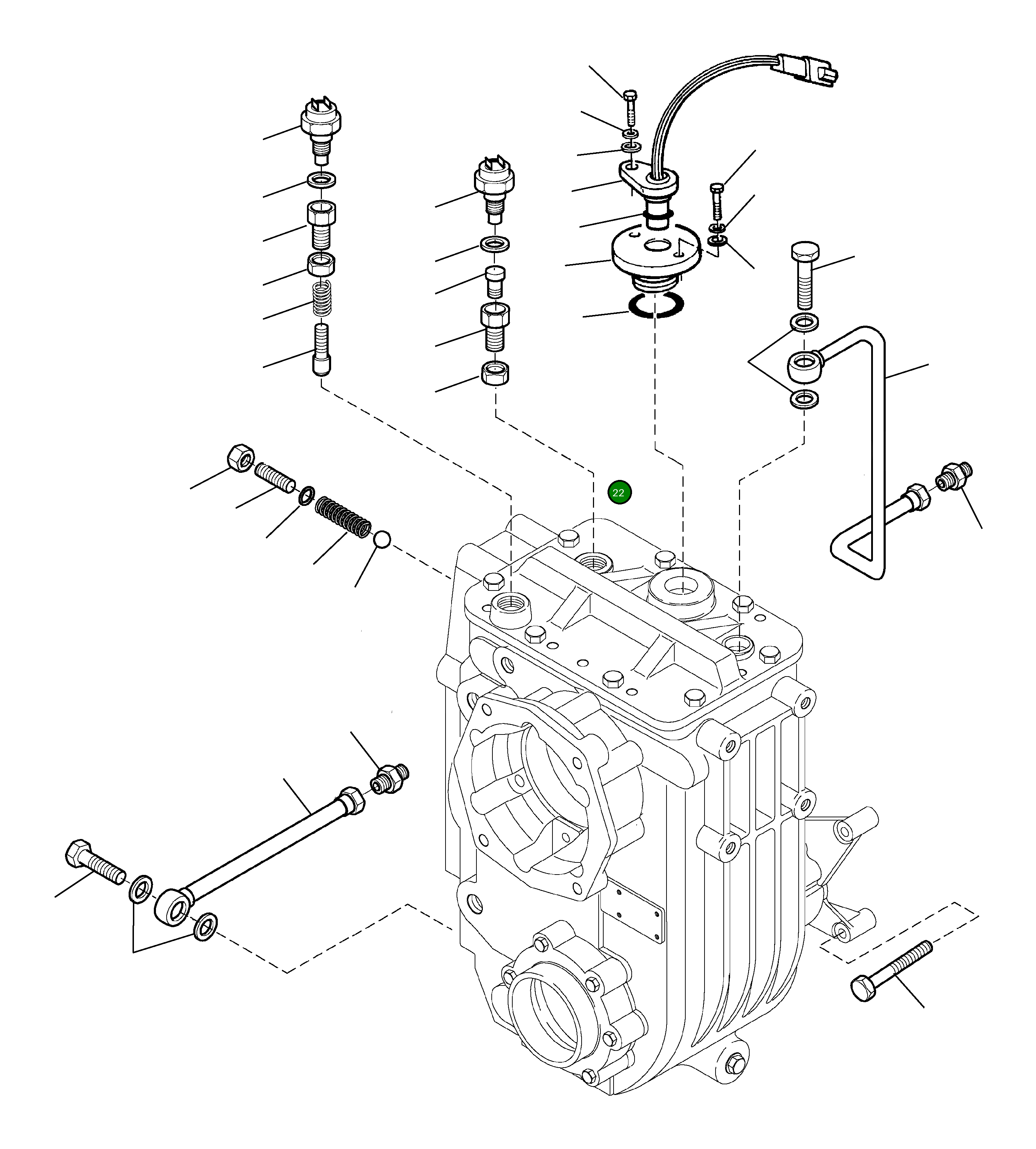 Кольцо уплотнительное (O-Ring) 855021120 Komatsu