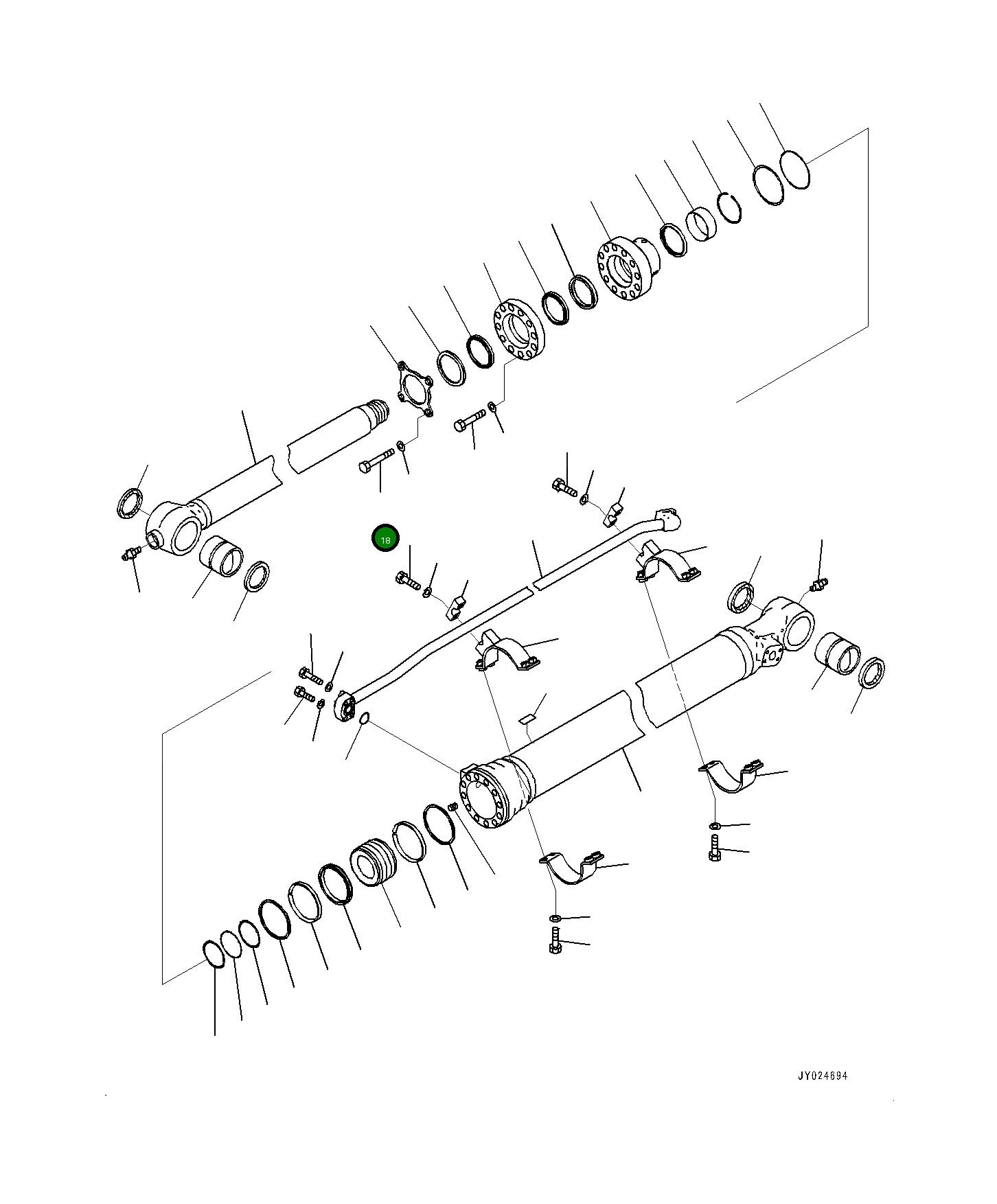 Болт 0101181600 Komatsu