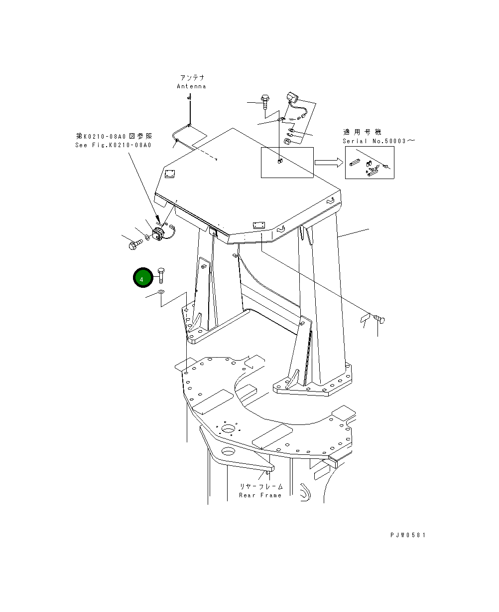 Болт 42C-921-1120 Komatsu