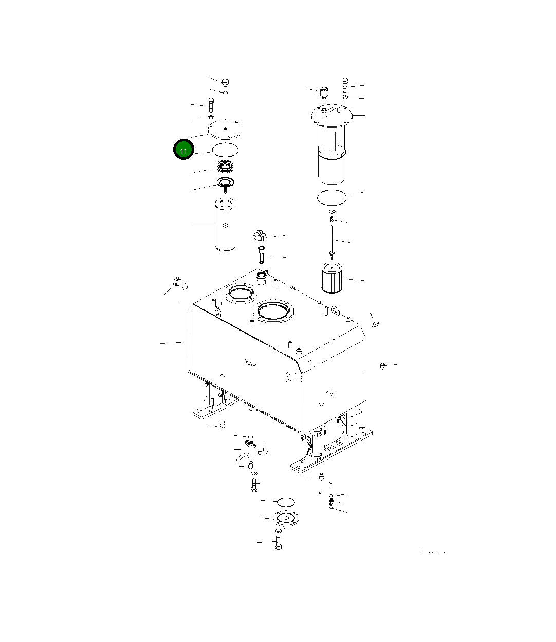 Крышка 425-60-35160 Komatsu