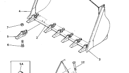 Болт 145-70-43240 Komatsu