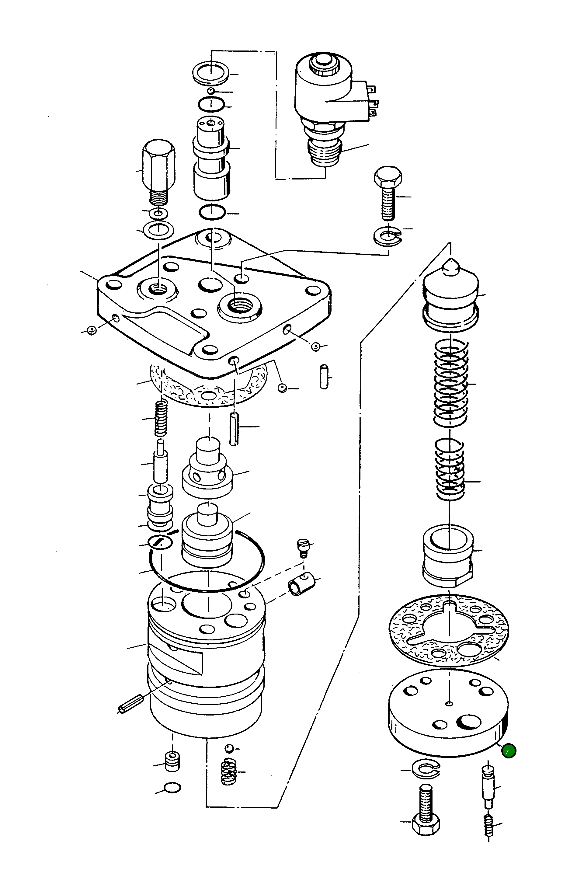 Крышка 4401293M1  Komatsu