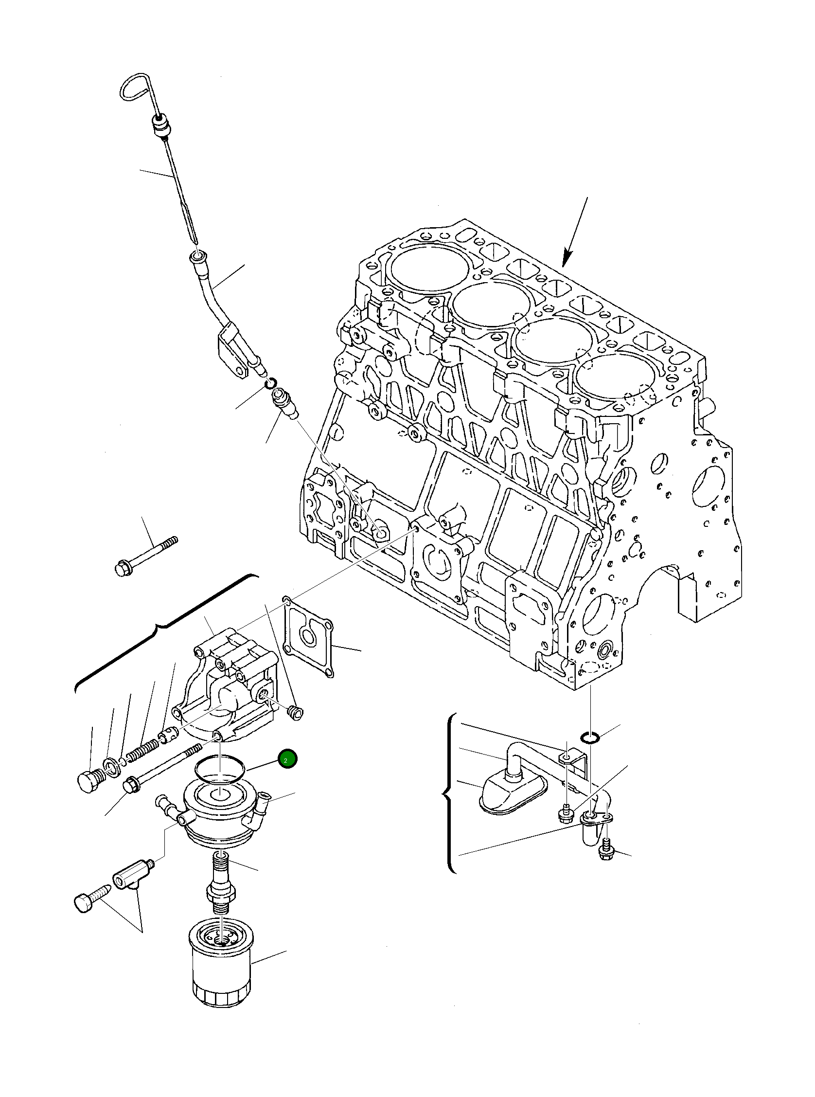 Кольцо уплотнительное (O-Ring) YMX0240140510 Komatsu