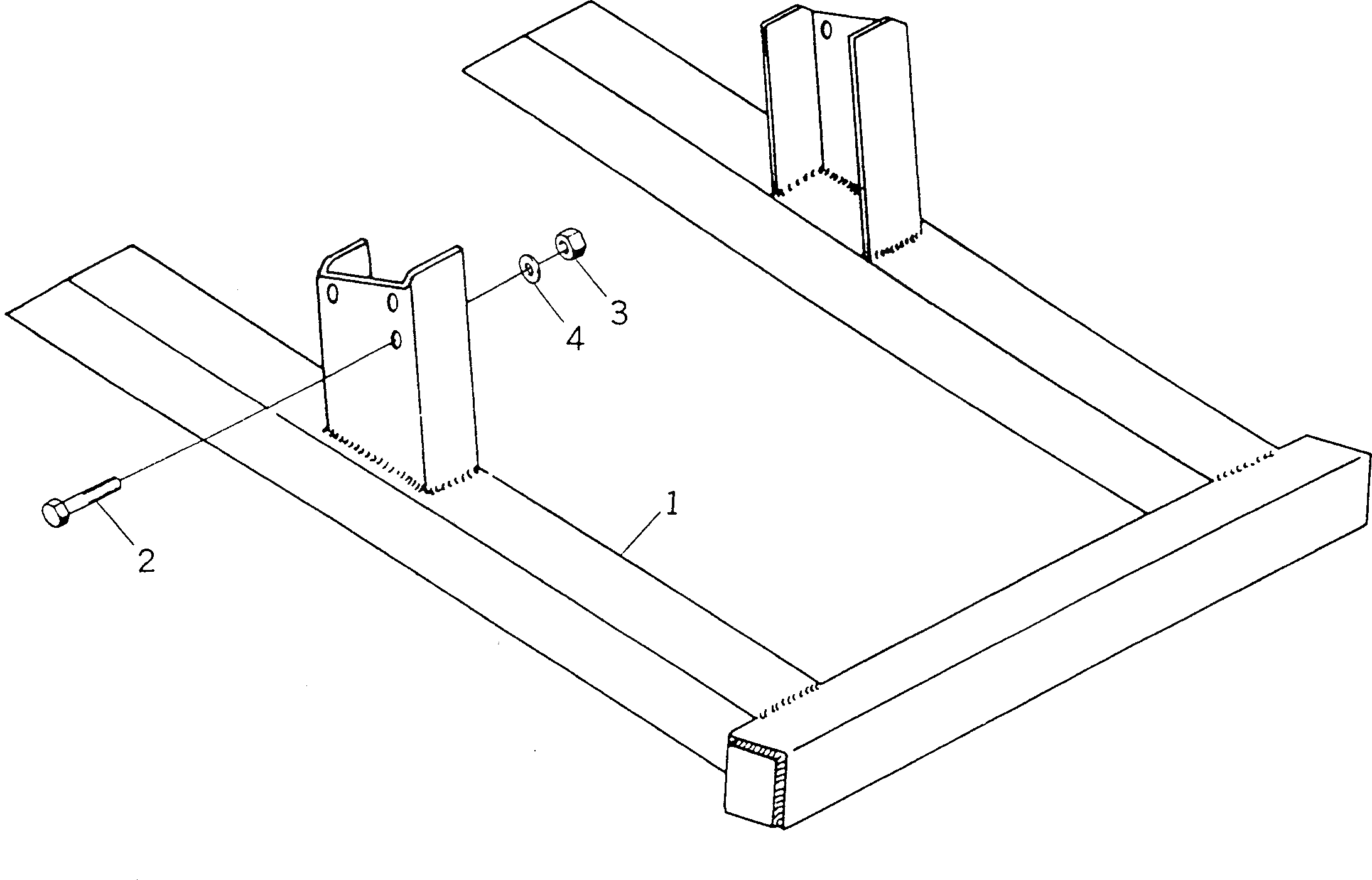 Болт BW061518 Komatsu