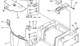 Кронштейн 362-54-26120 Komatsu