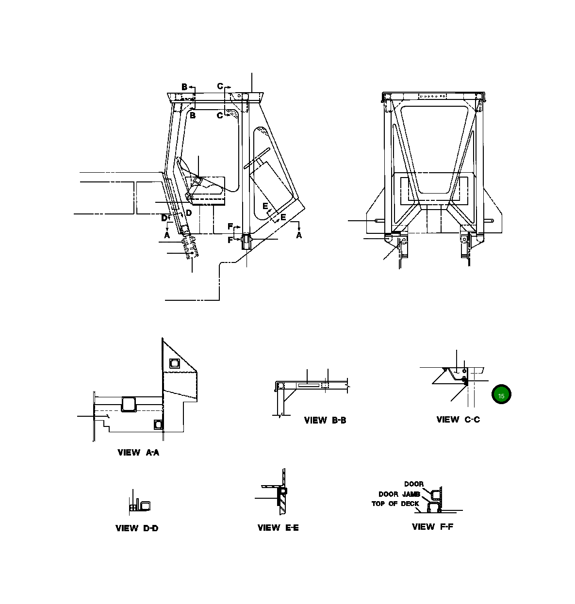 Болт 37 093 Komatsu