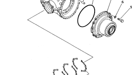 Крышка 235-22-11310  Komatsu