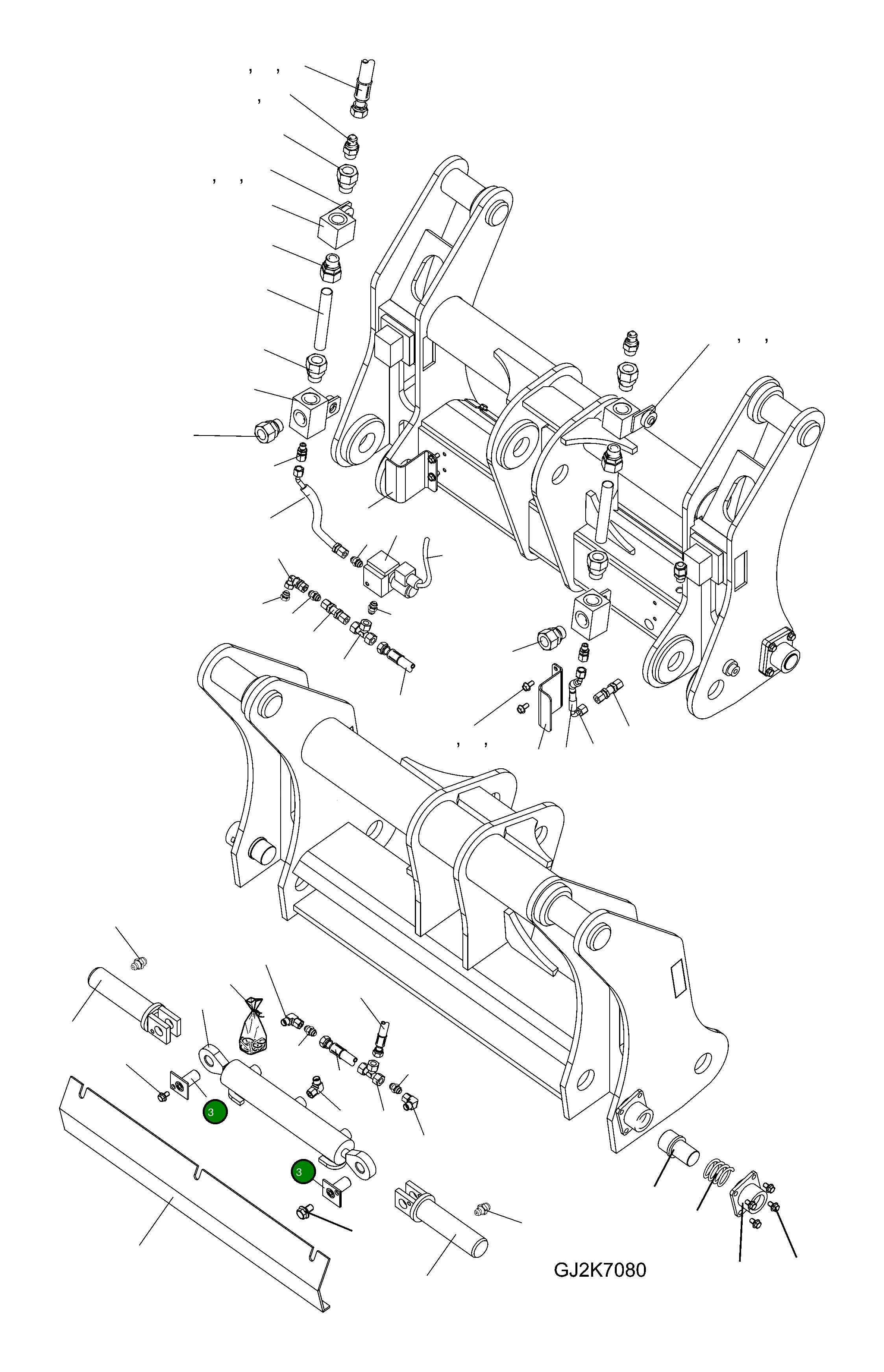 Болт 416-71-H0P51 Komatsu